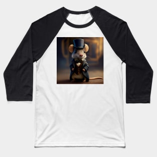 The Gentleman Mouse Baseball T-Shirt